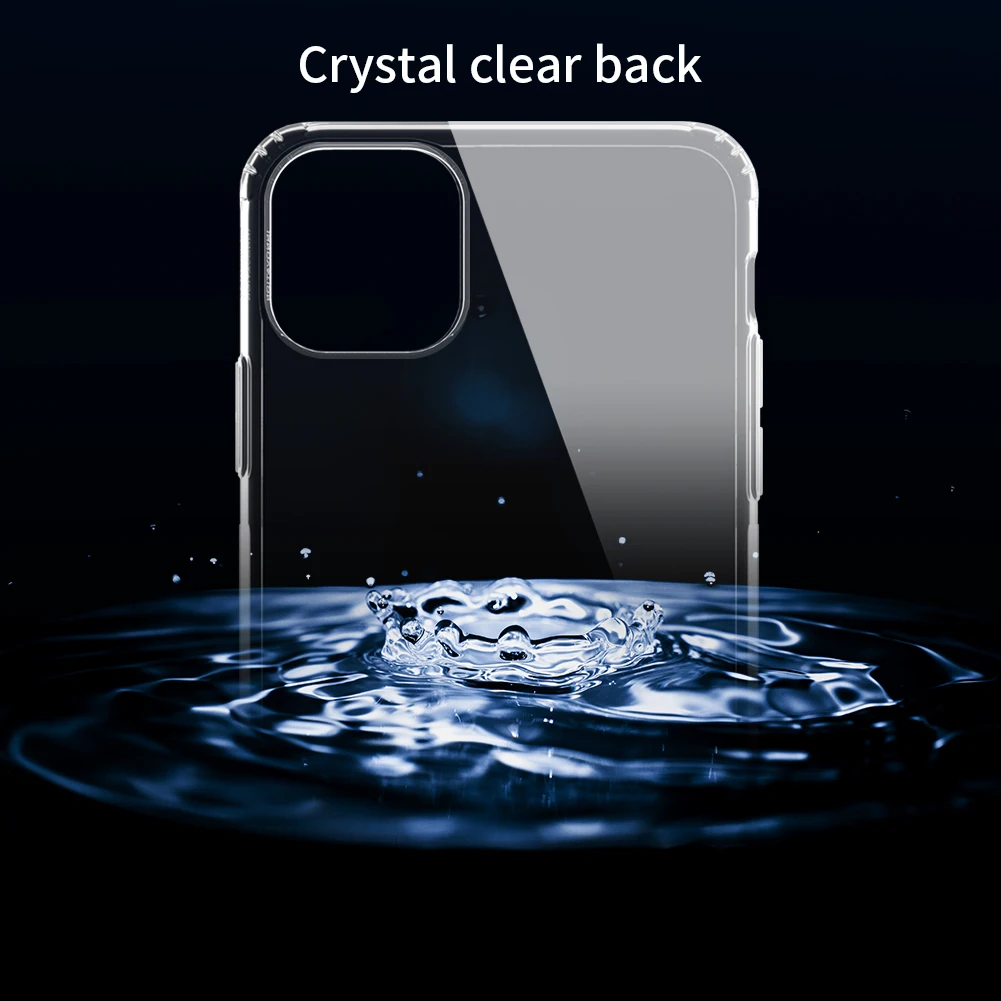 Crystal Clear Back Cover Nature Transparent Case for Apple iPhone 12