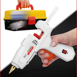 Mini pistolet à colle thermoélectrique avec bâton de colle, outils de température thermique de 7mm 11mm 