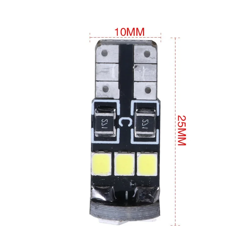 Автомобильные светодиодные лампы Canbus T10 2835 9SMD парковочные 194 168 w5w клиновидные