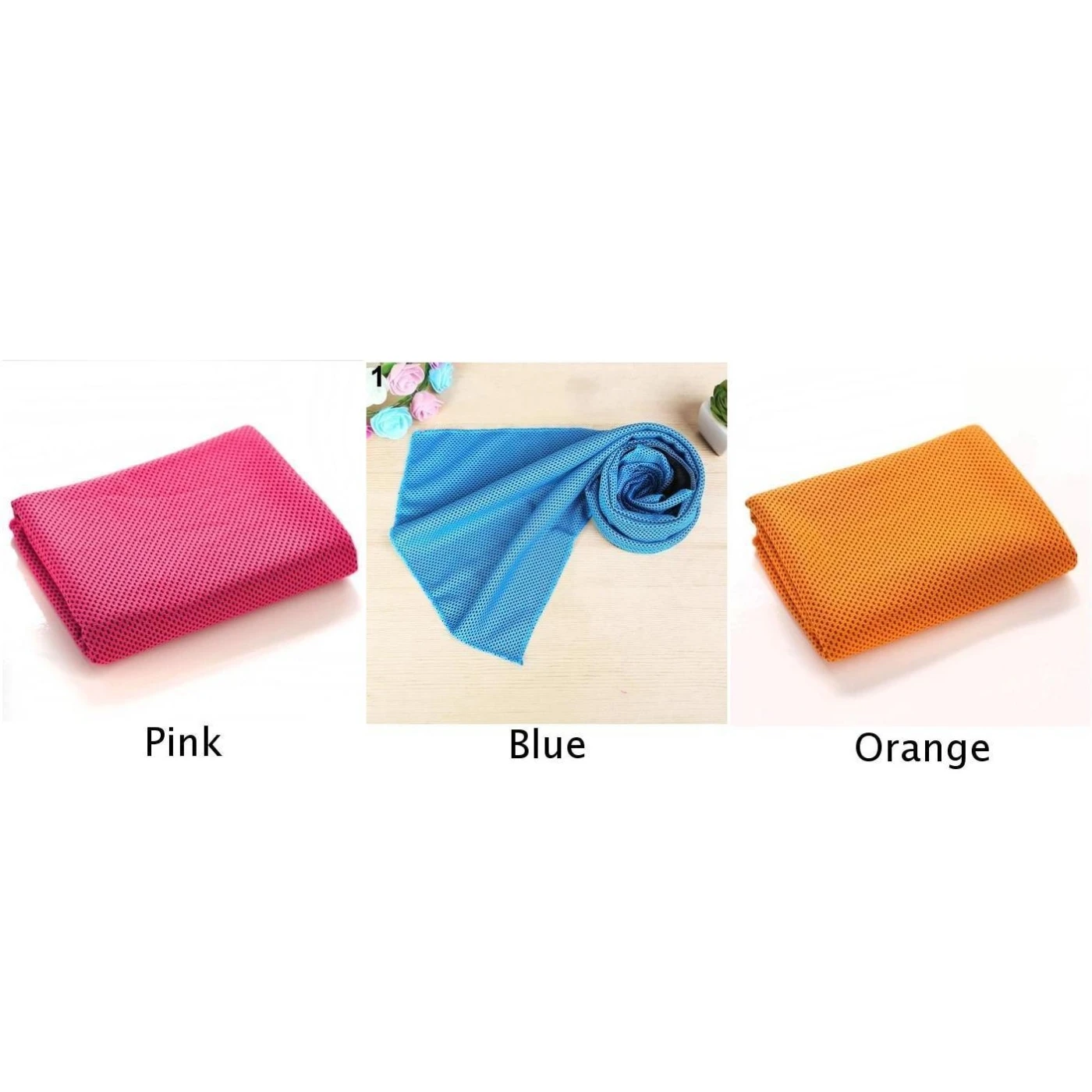 1PC Sports Cooling Towel Cozy Ice Cold Enduring Running Jogging Swimming Travel