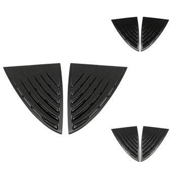 

Rear Window Triangular Shutter Deflector Window Stickers for Tesla Model 3 2018 2019 2020