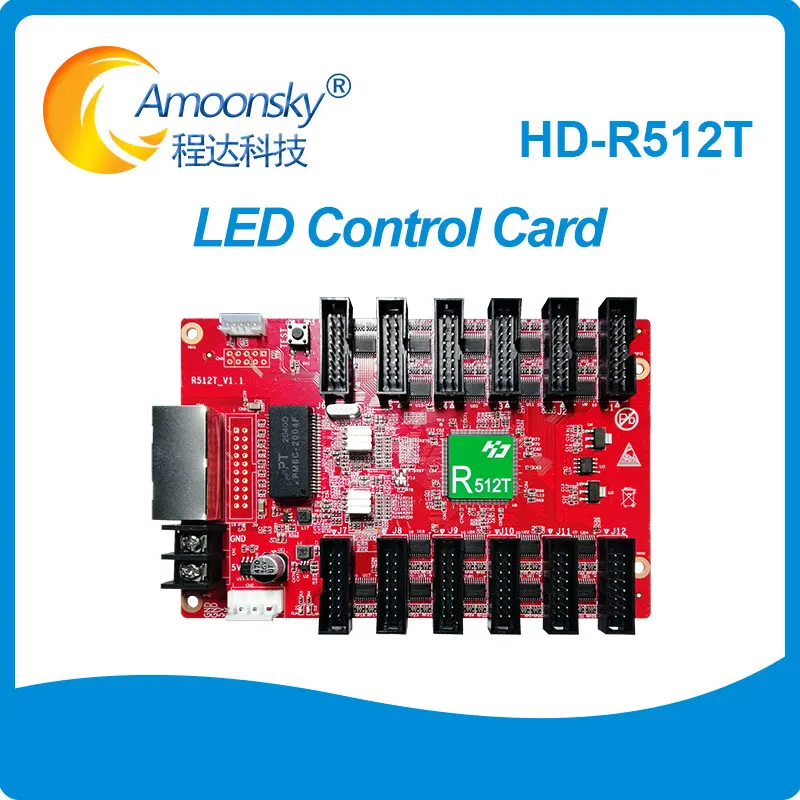 Huidu r512t Замена r501 r512 карта управления уличная полноцветная одноцветная