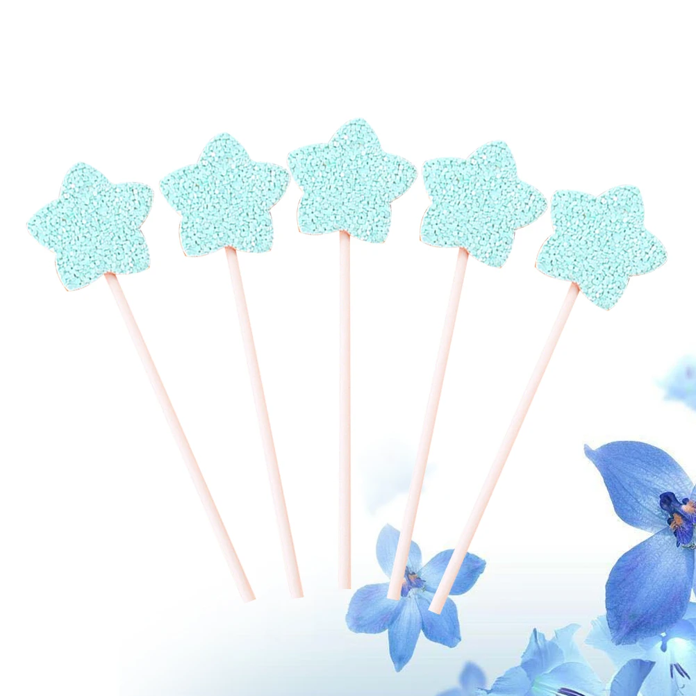 5 шт. торта Топпер Dreamy пентаграмма палочки для торта фруктовый десерт, капкейк топперы детский душ день рождения свадьба партия поддерживает поставки