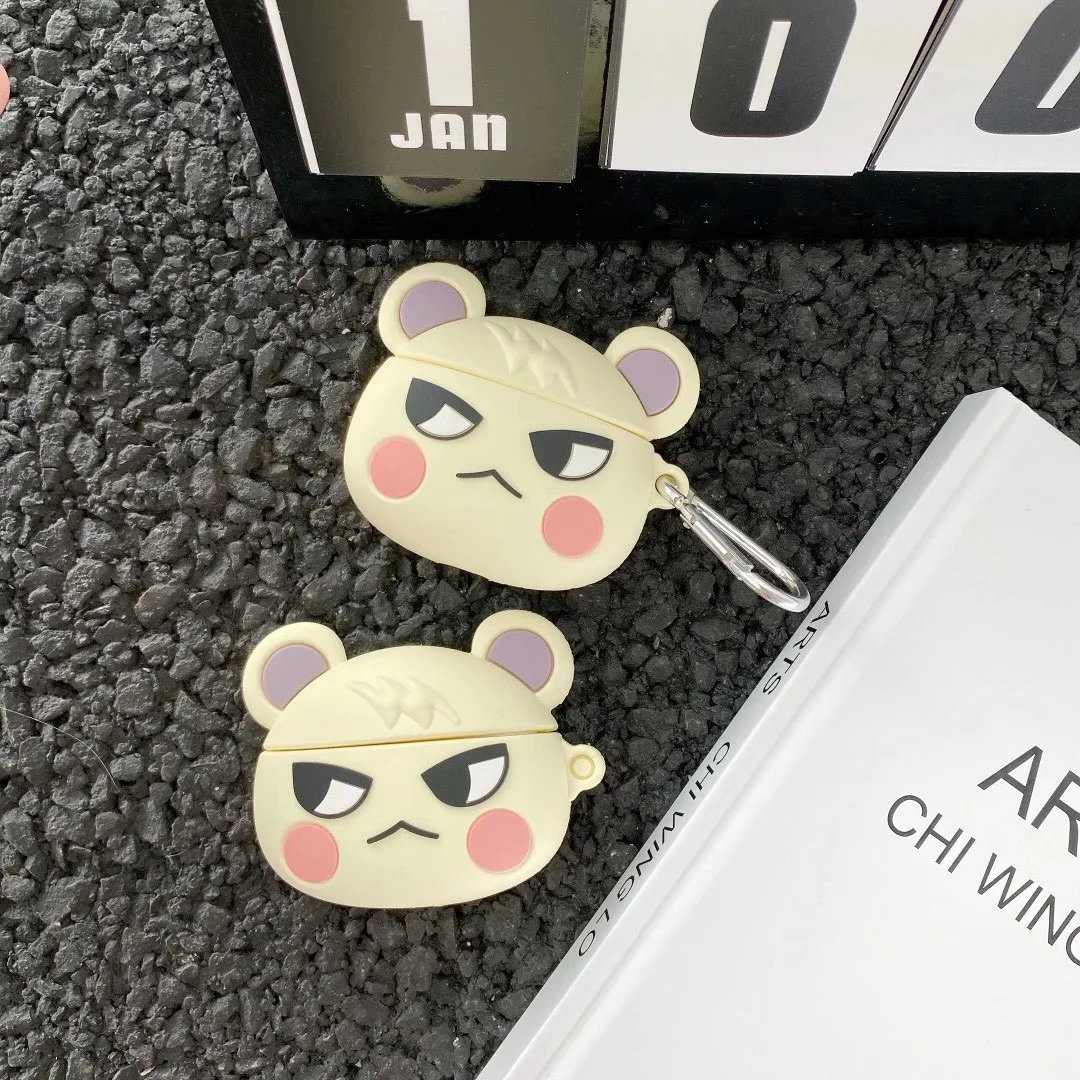 Чехол для наушников Airpods Pro чехол с животным пересечением защитный Apple Air Pods 2