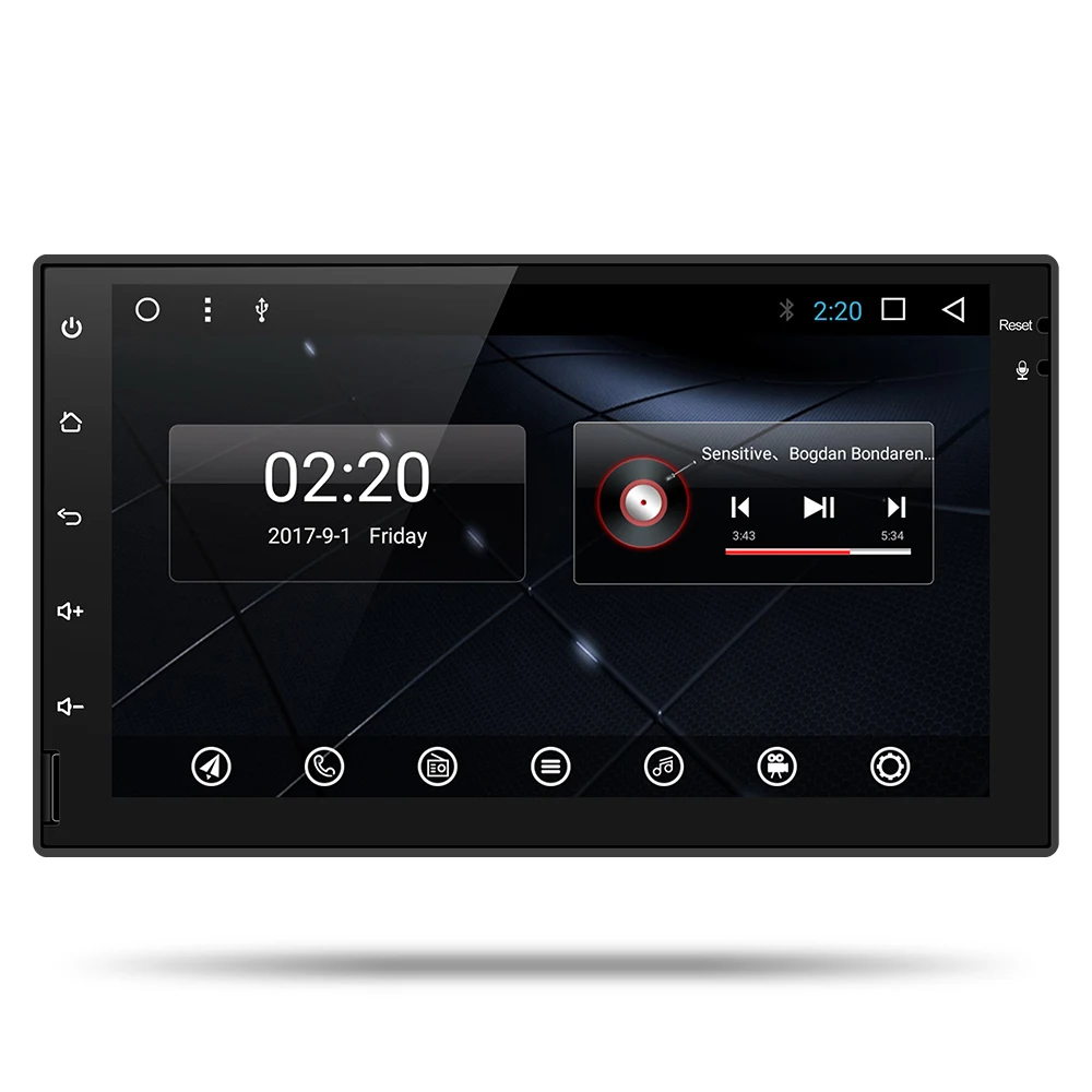 without camera CWD7060 автомобильный dvd gps Навигатор Радио Видео плеер стерео Универсальный 2 din радио Автомобильный мультимедийный плеер PX6 android 9,0 - Цвет: without camera