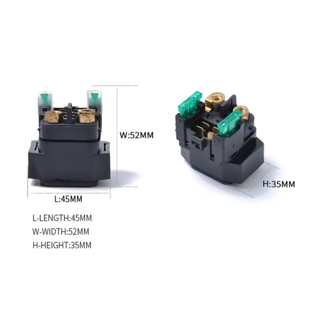 Медное реле стартера соленоида подходит для YAMAHA YFM660 YFM350 FZS600 2002-2007& 30A предохранитель