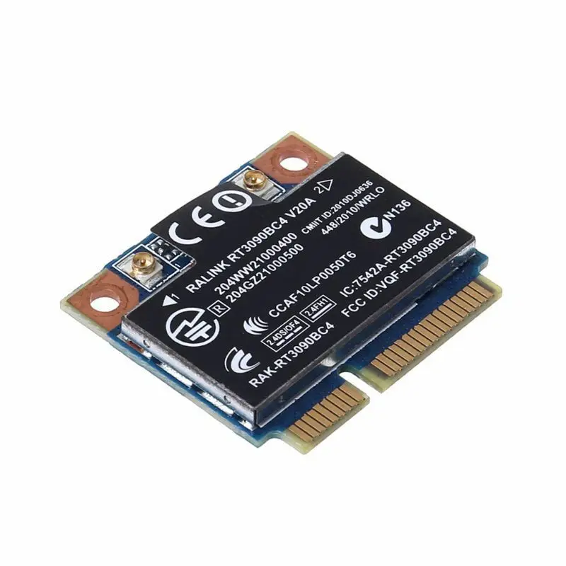 Беспроводная сетевая карта 300 м WiFi WLAN Bluetooth 3 0 PCI E для HP RT3090BC4 ProBook|Сетевые карты| |