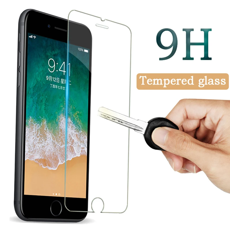 Закаленное стекло для iPhone X XS Max XR Защитная пленка экрана защита чехол Защитное 11pro