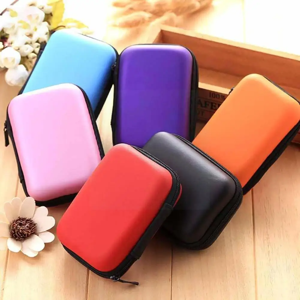 Large Rectangle With Random Color Mobile Phone Data Charger Box Bag Gyro Packaging Cable Storage Earphone Fingertip Ear D3o3 | Электроника