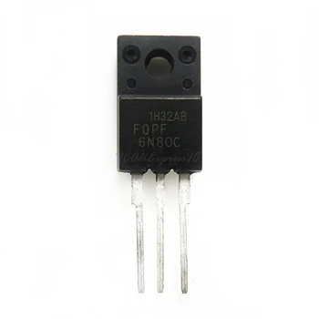 

10pcs/lot FQPF6N80C 6N80C 6N80 TO-220 In Stock