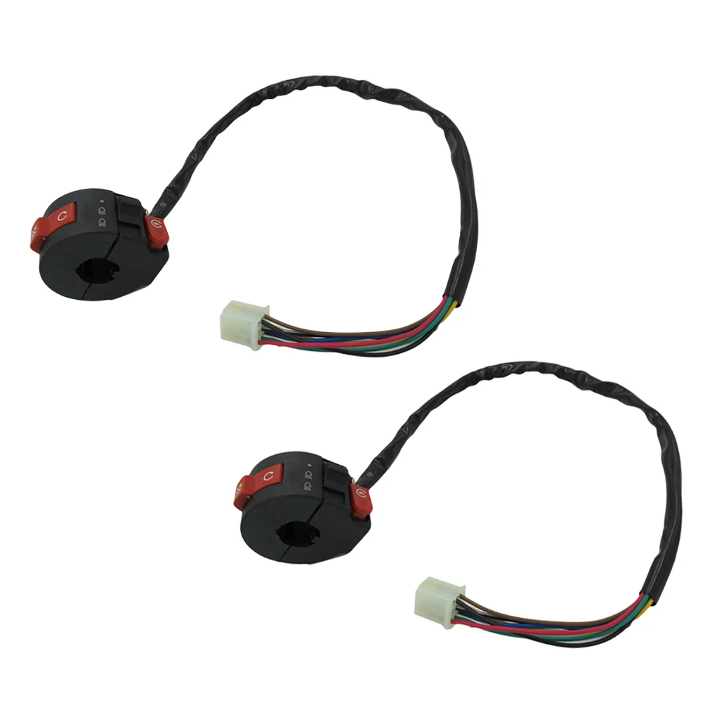 2x 3-Function Left Handlebar Switch 50 70 90 110 125cc ATV Quad 4 Wheeler 2x 3-Function Left Handlebar Switch 50 70 90 110 125cc ATV Quad 4 Wheeler