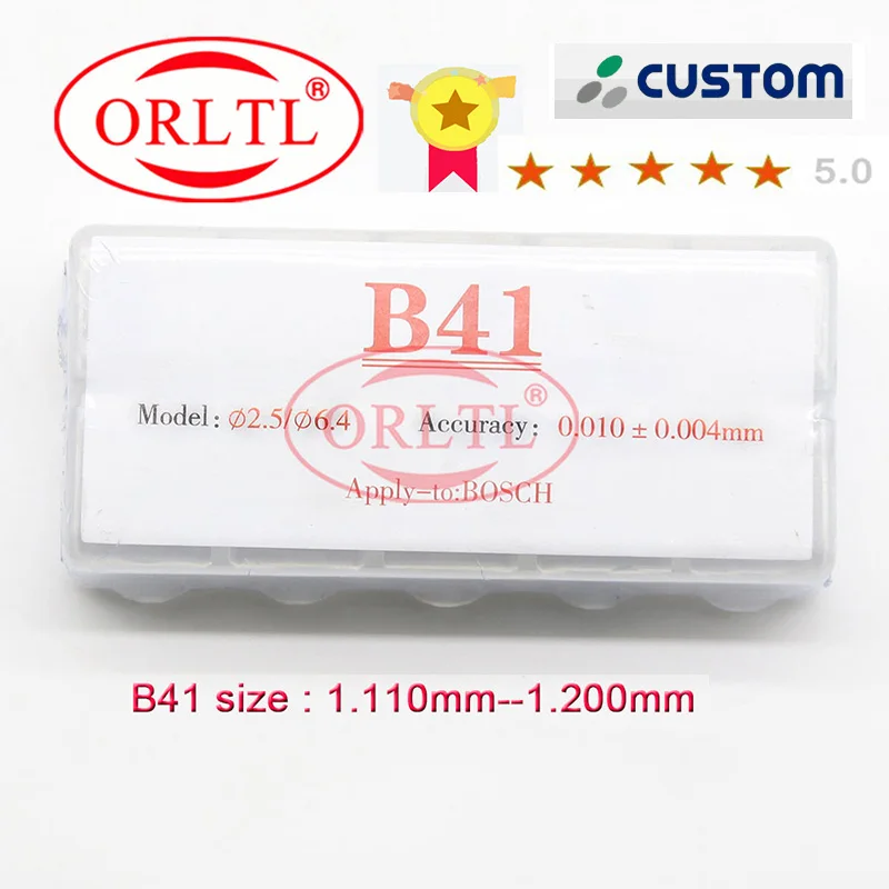

Комплект прокладок для дизельного топлива ORLTLCOMMON RAIL, регулировка прокладок B41 (1,11-нм), WASHE для BOSCH 50 шт./кор.
