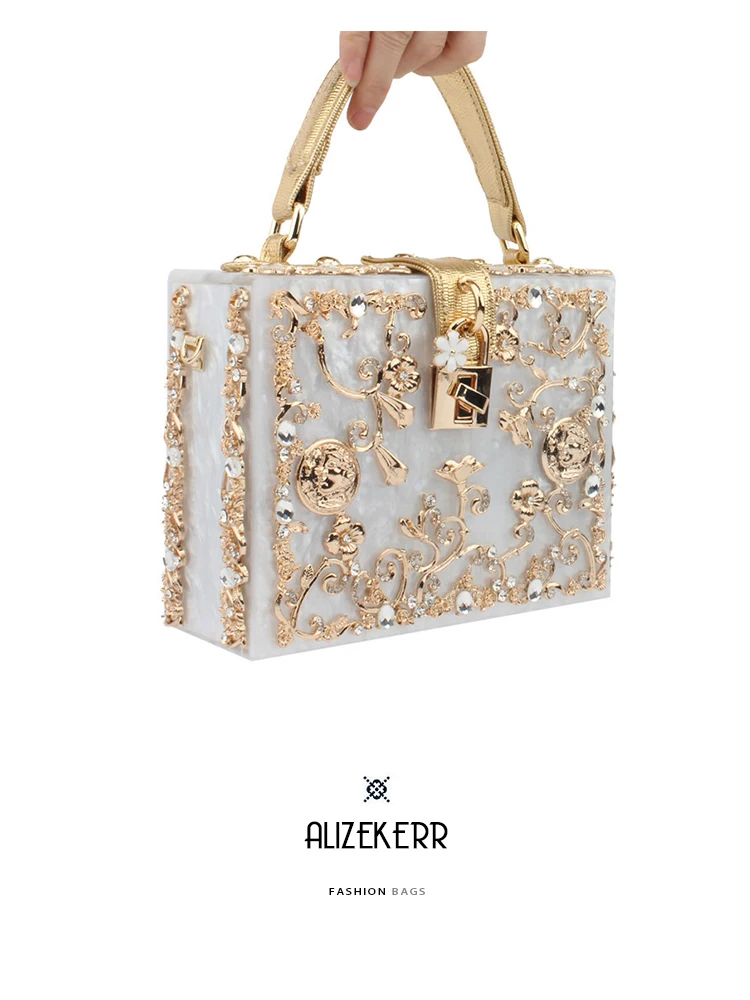 Handmade Rhinestone Women Evening Handbags Girl Cell Phone Purse Wallet Ribbon with Resin Flower Handmade Rhinestone Women Evening Handbags Girl Cell Phone Purse Wallet Ribbon with Resin Flower
