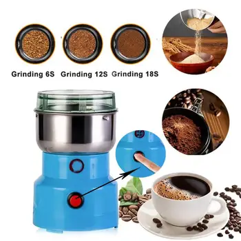 

Manual Coffee Grinder Mini Electric Coffee Bean Grinder Nut Spice Grinding Machine Household Food Chopper Kitchen Tools