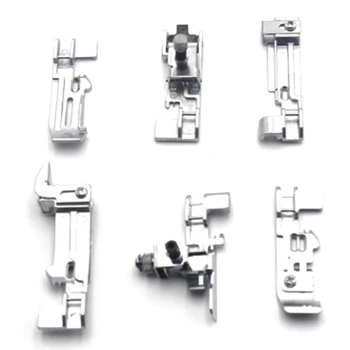 

Overlock Seam Sewing Machine Accessories Special Copy Side Seaming Presser Foot Shengjia 968 Overlock Presser Foot Set 6 Sets