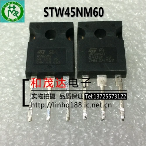 5 шт. STW45NM60 45NM60 TO-247 N