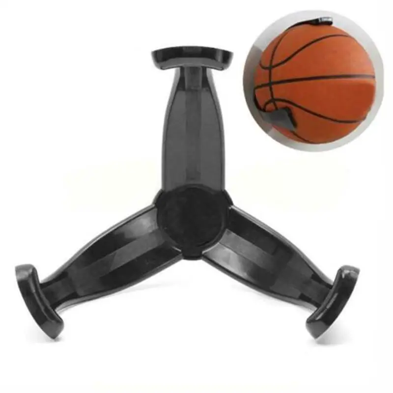 Черный шар коготь подставка для баскетбольного мяча пластиковая подставка поддержка футбол соккер регби стоячие принадлежности Фитнес Тренировочные аксессуары