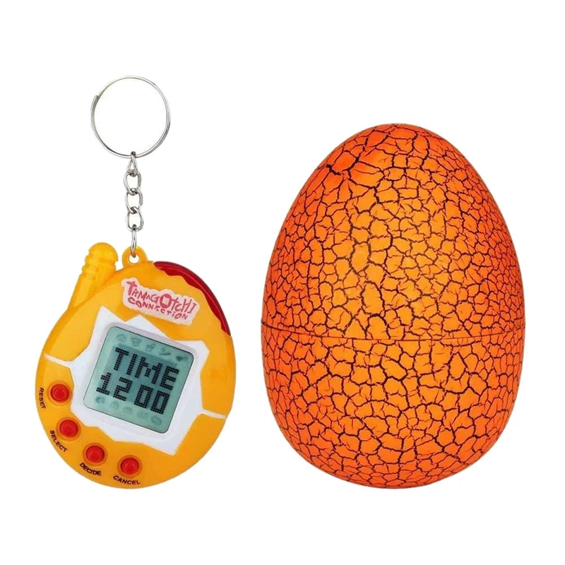 

90s Nostalgic 49 Animals in a Single Virtual Cyber for Pet Toy Funny Tamagotchi with Egg