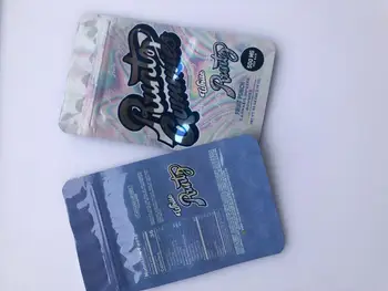 

Runtz Gummies White Bag Cookies California Sf 8th 500mg Mylar Childproof Bags Touch Skin Runtz Package Packing jByVE