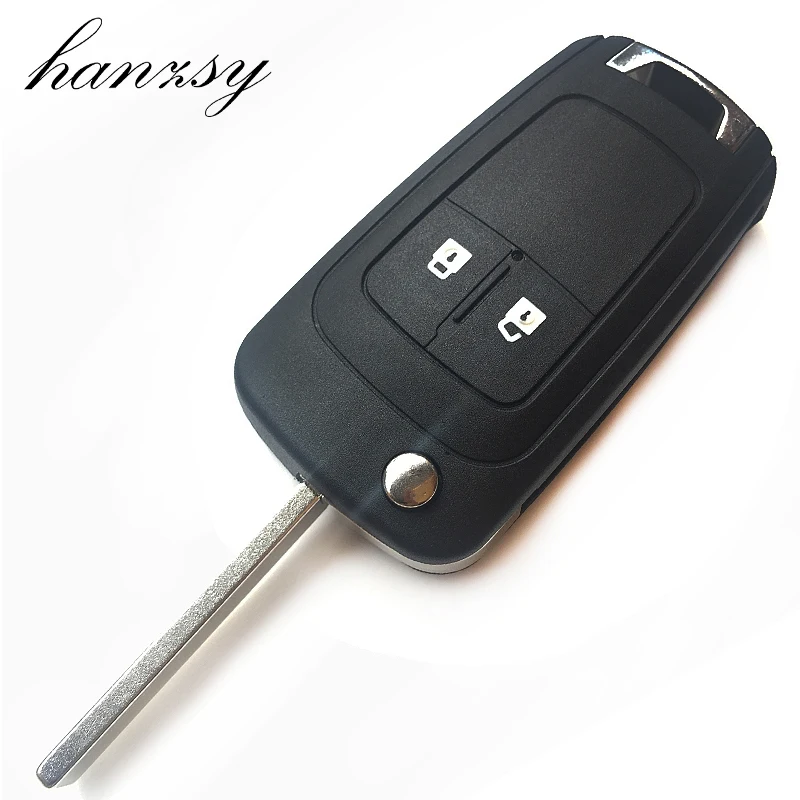 

2 Buttons Car Flip Folding key Case shell For Chevrolet Cruze 2011 2012 Camaro Impala Impala Aveo Epica Remote key blank Fob