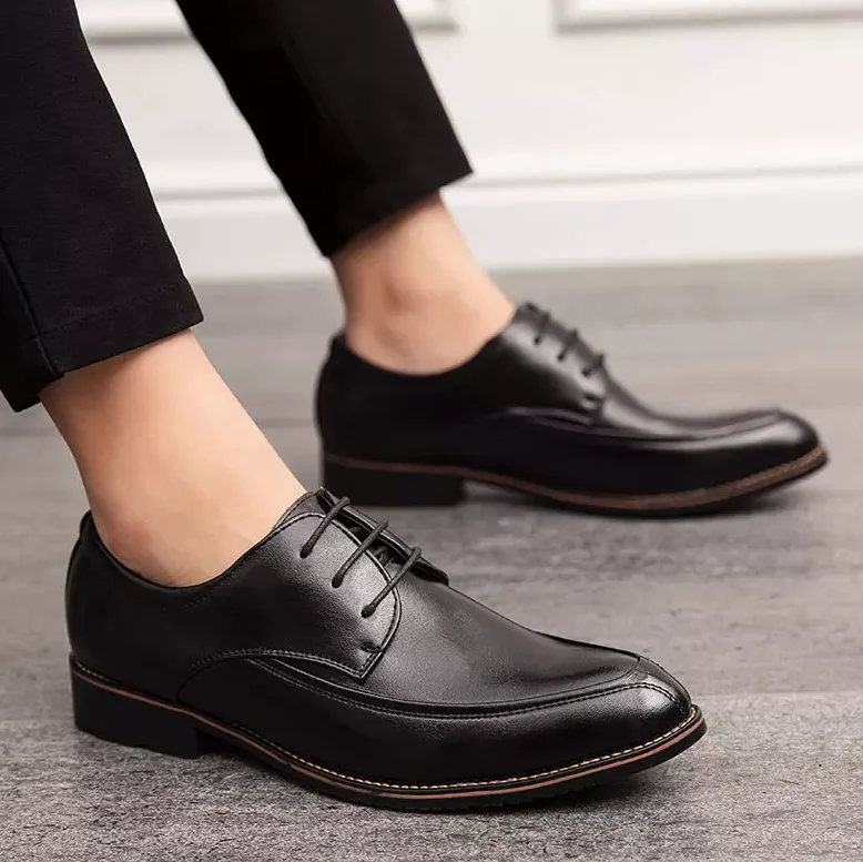 

Men's Shoes New Fashion High Quality Pu Leather Shoes Handmade Casual Formal Stylish Derby Shoes Zapatos De Hombre 4M964