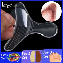 Leyou/2-5 пар, силиконовые накладки на пятки для обуви, накладки на пятки, подушечки для ног, уход за ногами, силиконовая подкладка на пятке для обуви, Новинка