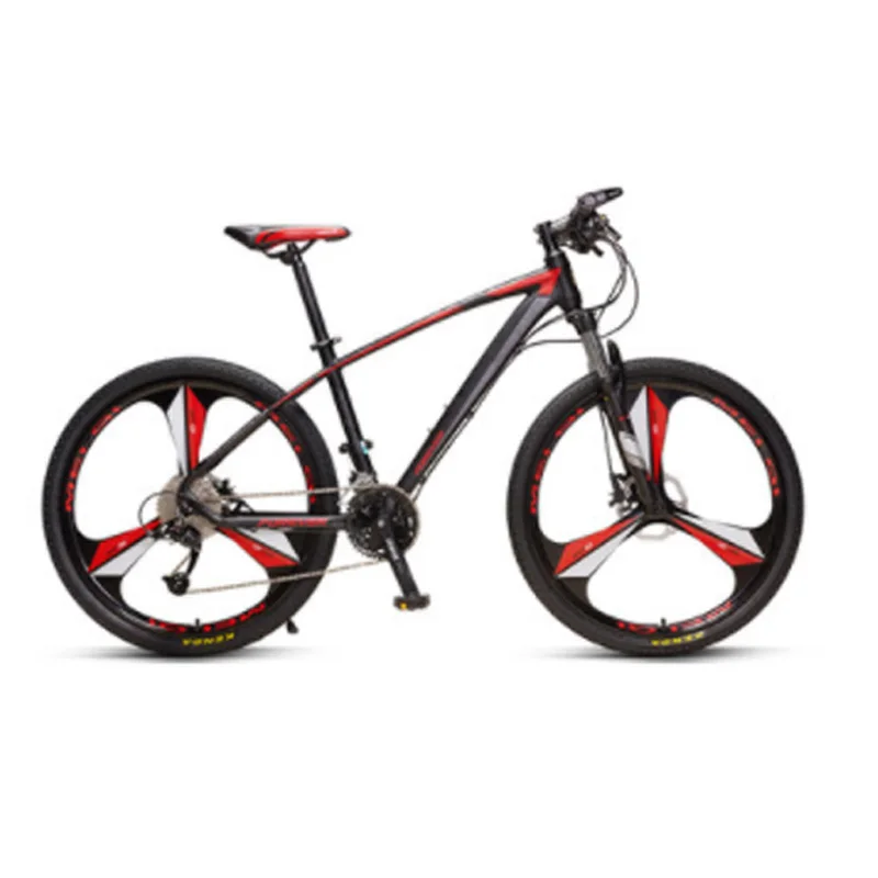 Mountain Bike 27 Speed 26 Inch Male Speed Off-Road Racing One Wheel Aluminum Alloy Ultra Light Double Shock Absorber Bicycle