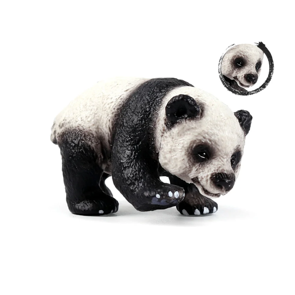 1/4 шт./партия, симпатичные панды модель микро пейзаж Статуэтка орнамент сад миниатюрный Декор