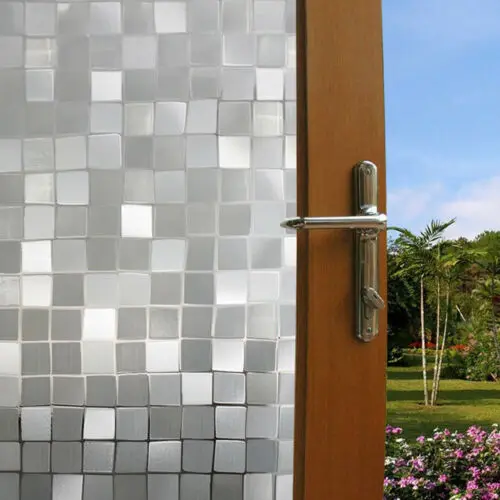 Window Privacy Film Stained Glass Decorative Home Frosted Static Cling Sticker | Дом и сад