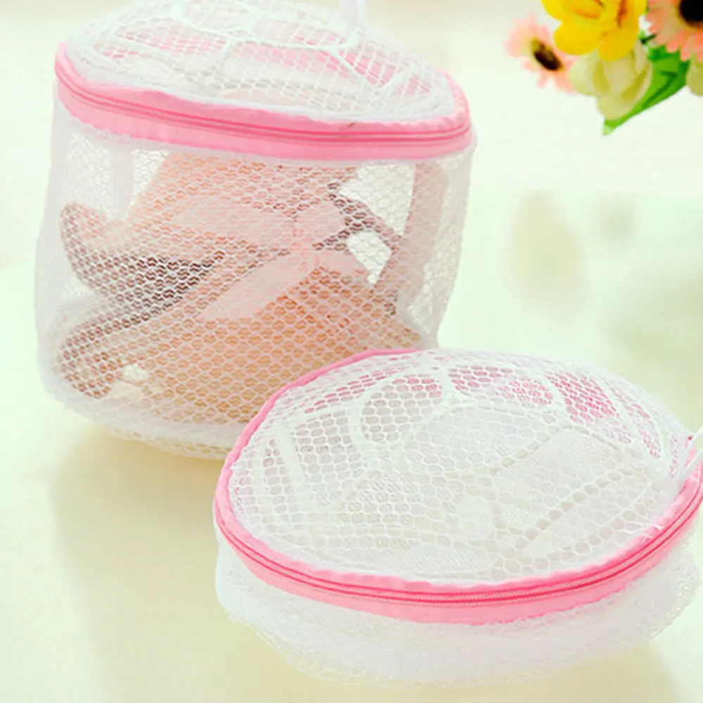 Washing Home Use Mesh Clothing Underwear Organizer Washing Bag Useful Mesh Net Bra Wash Bag zipper Laundry Bag 150x 150mm