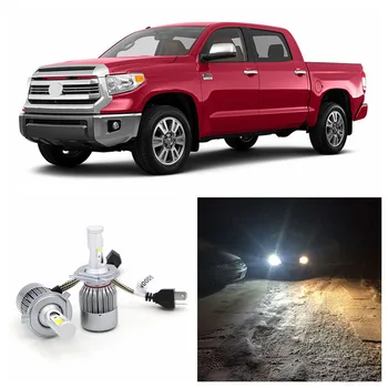 

Edislight light for Toyota Tundra 2014 2015 2016 Headlight High low beam LED Hi Lo H4 9003 HB2 car bulb lamp white 72w 6000k