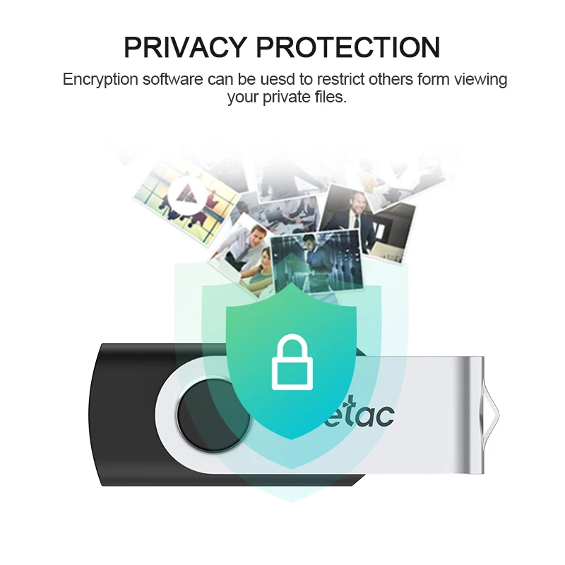 Netac водонепроницаемый USB флеш накопитель для смартфона 64 ГБ 32 16 usb карта памяти Cel