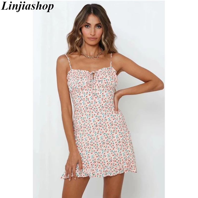 cheap spaghetti strap summer dresses