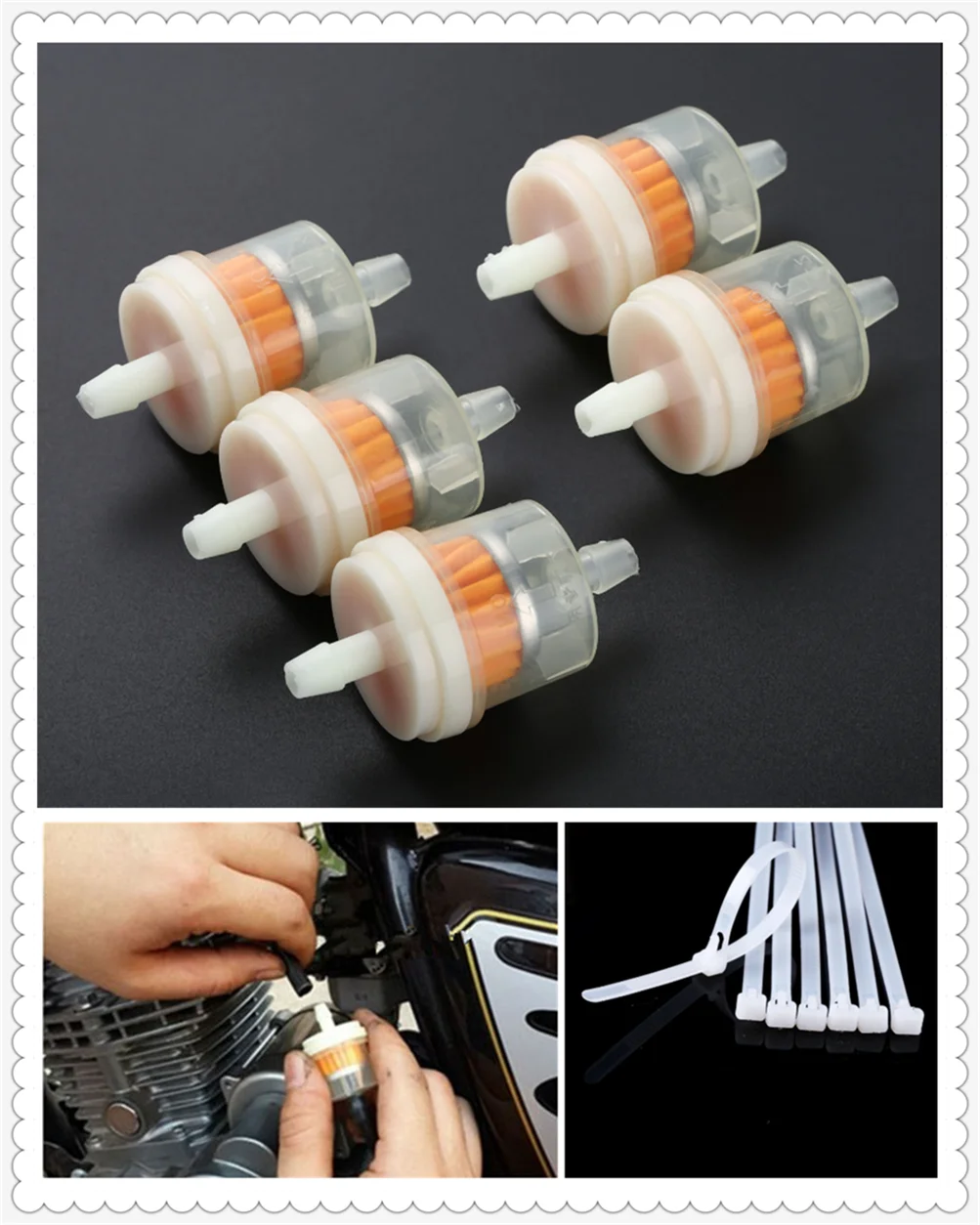 Универсальный мотоцикл модифицированный бензиновый фильтр с магнитным для BMW