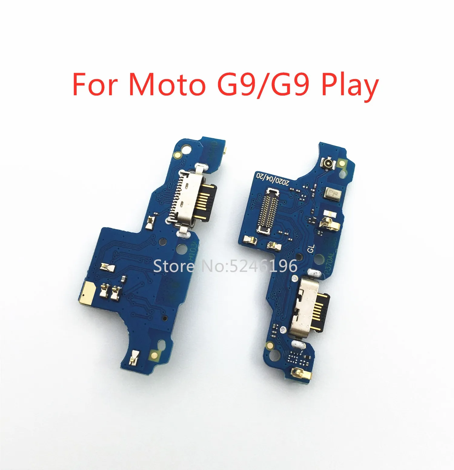 1 Pz Applicabile Per Motorola Moto G9 / G9 Play / G9 Plus Porta Di Ricarica Usb Caricabatterie Connettore Base Cavo Morbido Sostituzione Della Parte