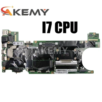 شراءلينوفو ثينك باد T470S اللوحة الأم لأجهزة الكمبيوتر المحمول FRU 01ER308 01YR134 مع وحدة المعالجة المركزية I7-7500U 8GB RAM NM-B081 DDR4 MB 100% اختبار سريع السفينة