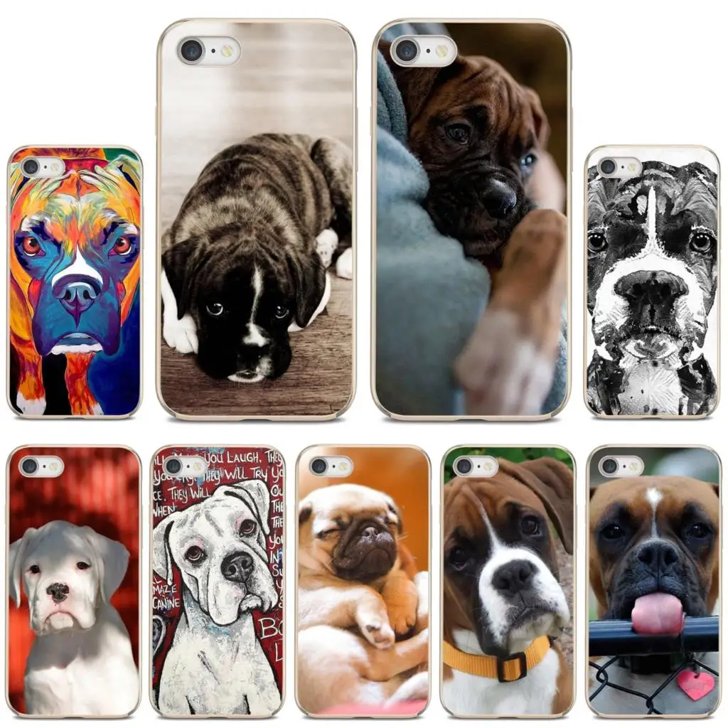 boxer-dog-puppy For LG K10 K8 K7 K4 Nokia X6 2 3 5 6 8 9 230 3310 2.1 3.1 5.1 7 Plus 2017 2018 Phone Covers | Мобильные телефоны и