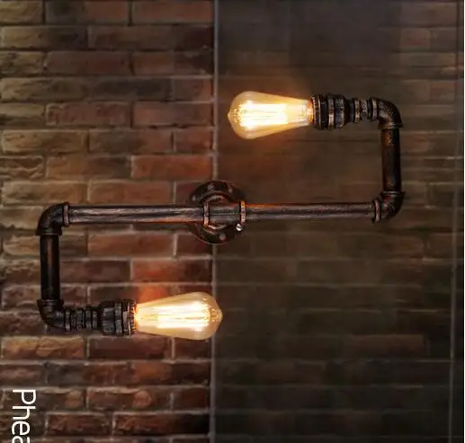 

American-Style Industrial-Style Retro Bar Coffee Shop Internet Cafe Bed & Breakfast Quiet Bar Hallway Stairs Pipe Double Headed