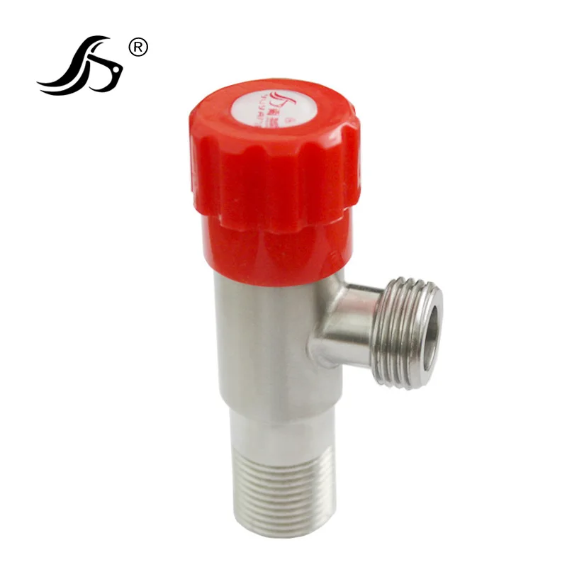 304 из нержавеющей стали угловой клапан горячей и холодной общего персонажа клапан водонагреватель Closestool впускной клапан водозапорный кран быстрый