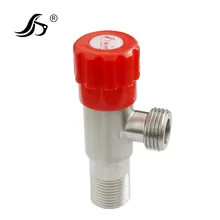 304 из нержавеющей стали угловой клапан горячей и холодной общего персонажа клапан водонагреватель Closestool впускной клапан водозапорный кран быстрый