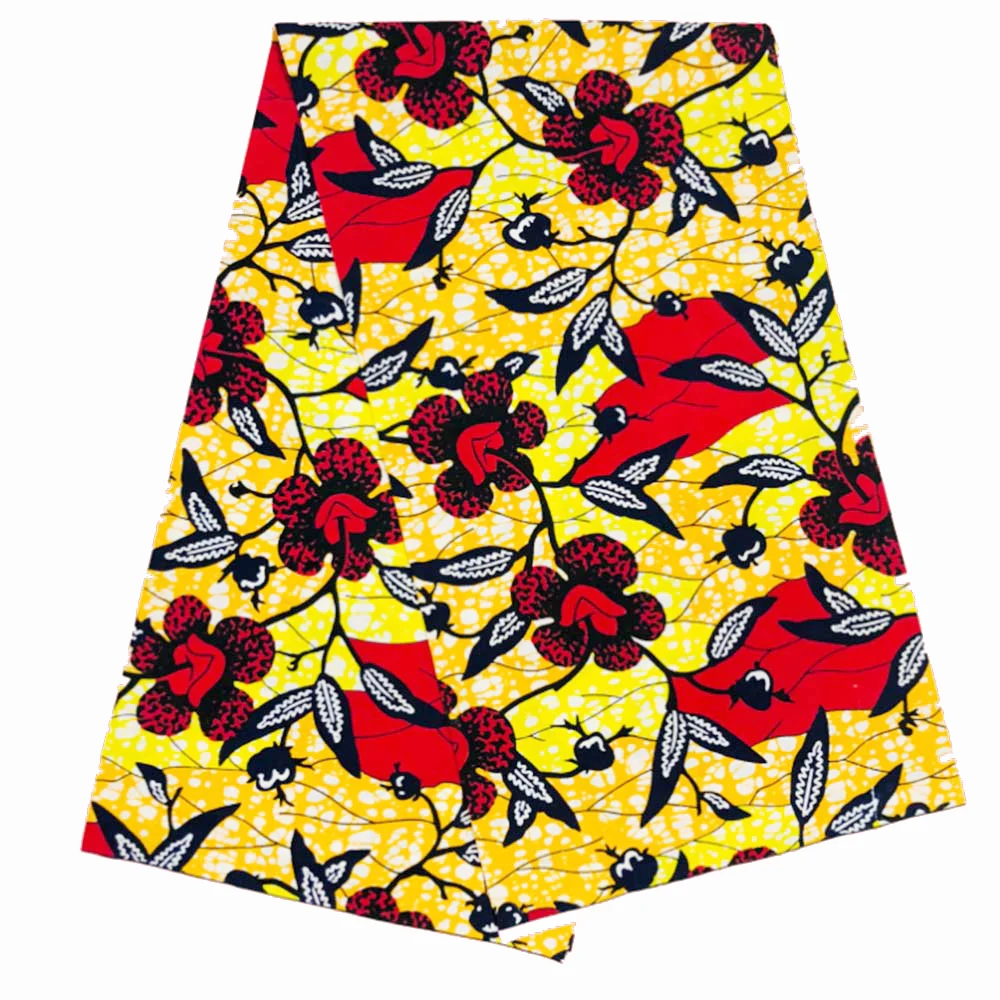 

2020 New Style Ankara African wax Fabrics Nigerian Wax Print Fabric High Quality African Ghana wax Fabrics For Patchwork