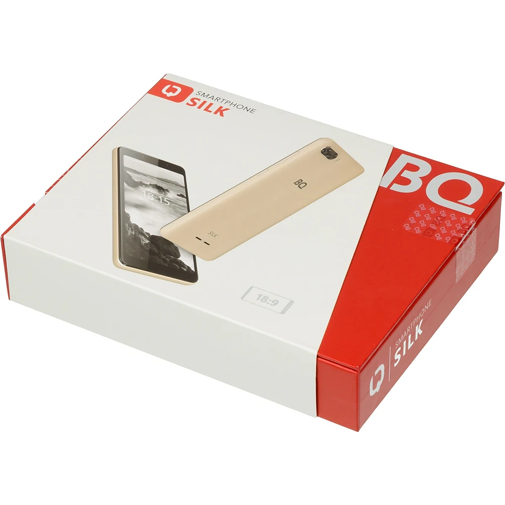 Смартфон BQ Silk 5520L 8Gb 1Gb черный 3G 4G 2Sim 5.45" IPS 720x1440 And8.1 8Mpix 802.11bgn GPS