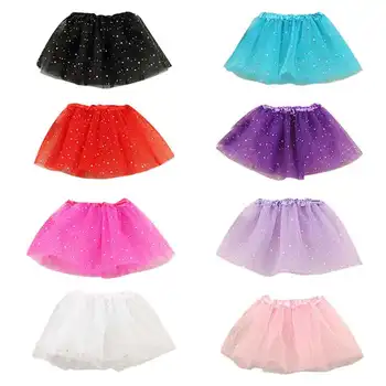 

Fashion Girls Short Skirt Baby Kids Girls Princess Stars Sequins Party Dance Ballet Tutu Skirt Wedding skirt HOOLER
