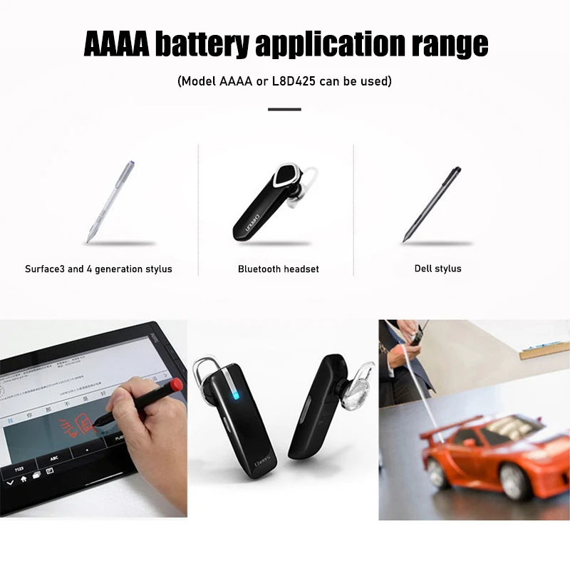 2PCS 1.5V Battery AAAA LR61 AM6 Alkaline Battery E96 LR8D425 MN2500 MX2500 4A For bluetooth earphone,alarm clock,toys alkaline battery,disposable battery