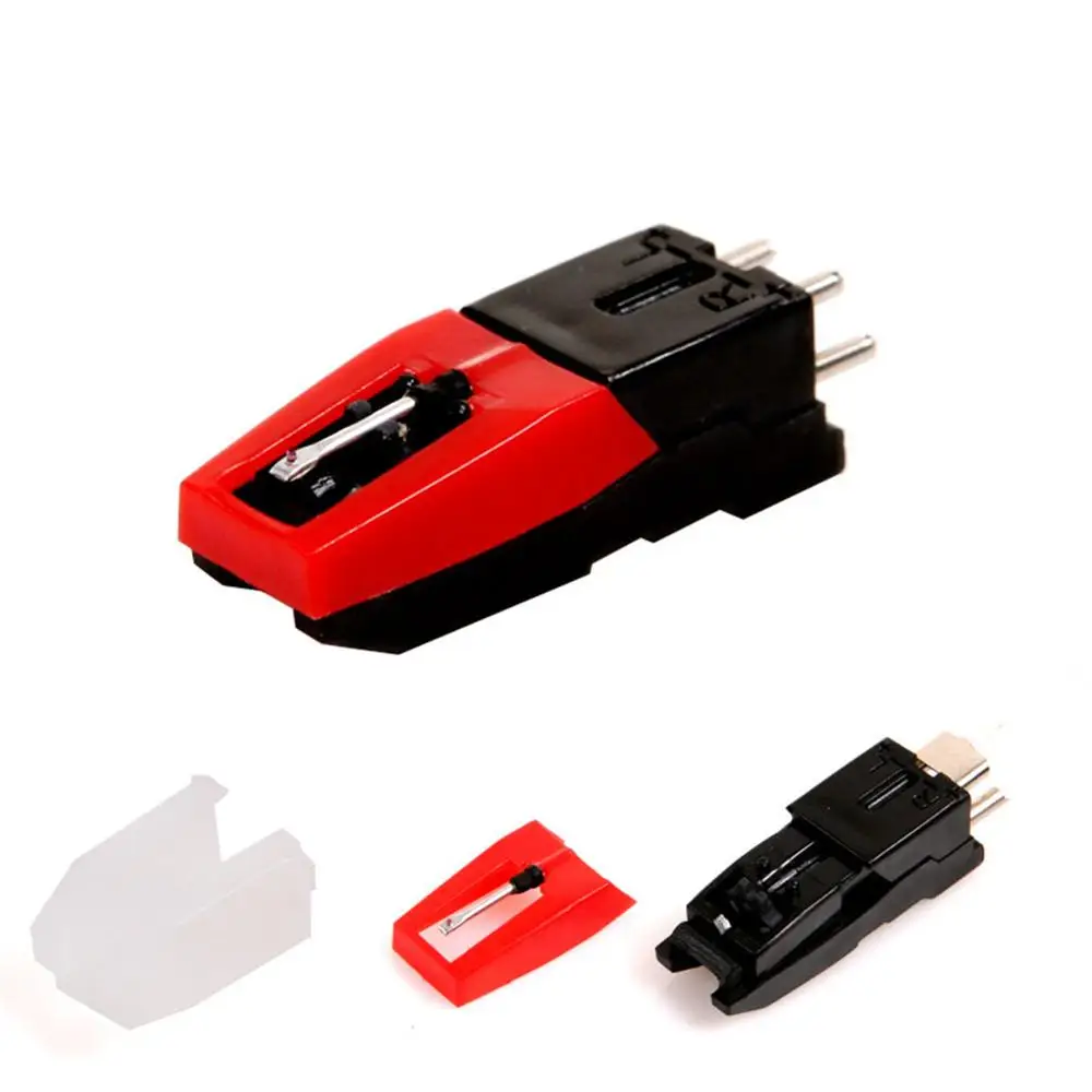 Turntable Phonograph Stylus Needle Gramophone Record Player Magnetic Cartridge Stylus Lp Vinyl Player Accessories 2 Pcs