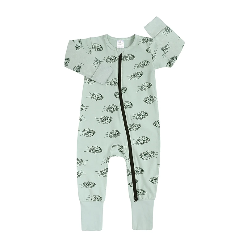 Newborn Baby Clothes Boy Girls Romper Floral leaf Cartoon Printed Long Sleeve Cotton Romper Kids Jumpsuit Playsuit Outfits Cute best Baby Bodysuits Baby Rompers