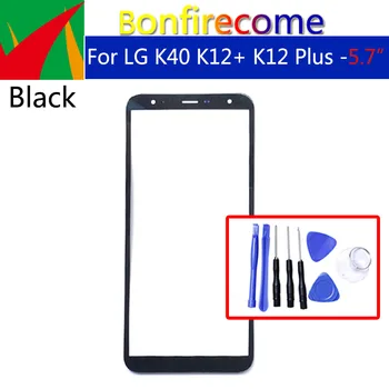

Replacement LCD Front Touch Screen Glass Outer Lens For LG K40 K12+ K12 Plus K12Plus X4 2019 LMX420EMW