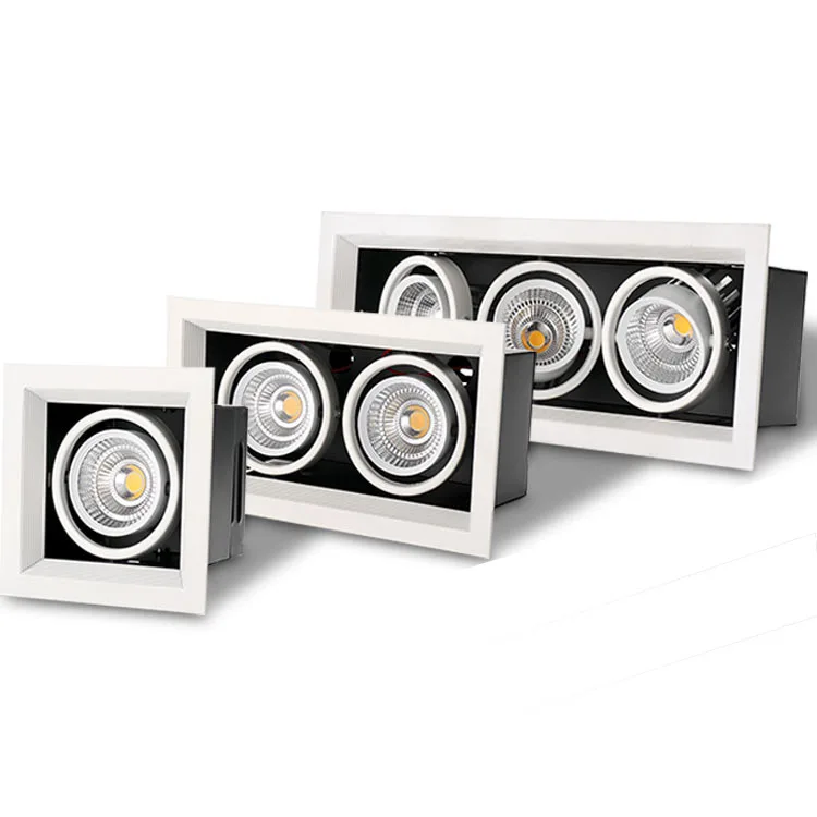 Dimmable COB Led Downlight Light Ceiling Spot Light 10W 20W 30W AC85-265V White/Black Ceiling Recessed Lights Indoor Lighting Dimmable COB Led Downlight Light Ceiling Spot Light 10W 20W 30W AC85-265V White/Black Ceiling Recessed Lights Indoor Lighting