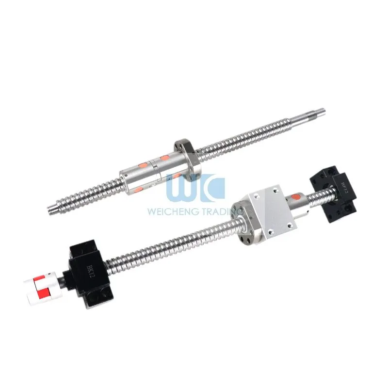 DFU1605 двойной шариковый винт L 100 150 мм+ DSG16H шариковая гайка+ шариковый винт Торцевая Опора+ 6,35 мм до 10 мм Муфта