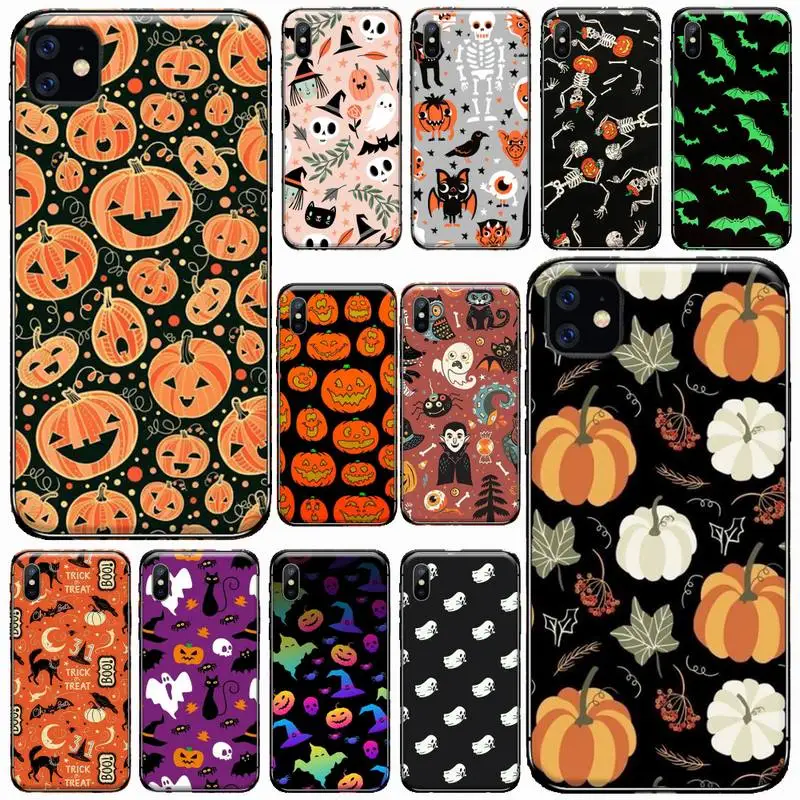 Чехол для телефона на Хэллоуин iPhone 11 12 pro XS MAX 8 7 6 6S Plus X 5S SE 2020 XR | Мобильные телефоны